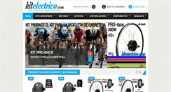 Desktop Screenshot of kitelectrico.com